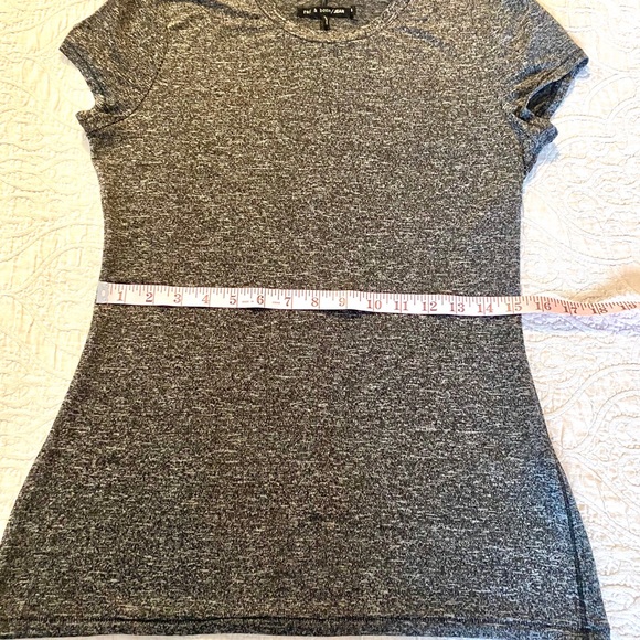 Rag & Bone Heathered Jersey T-shirt - Picture 8 of 12